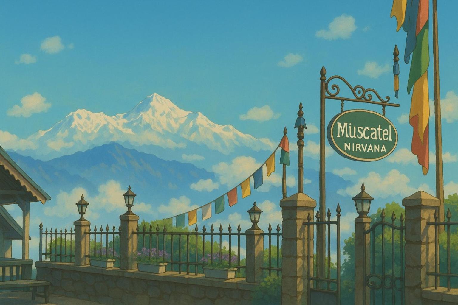 Muscatel Nirvana - At The Mall Road ดาร์จีลิง ภายนอก รูปภาพ